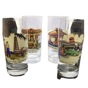 Set of 4 Vintage The Gulf Collectors Series
